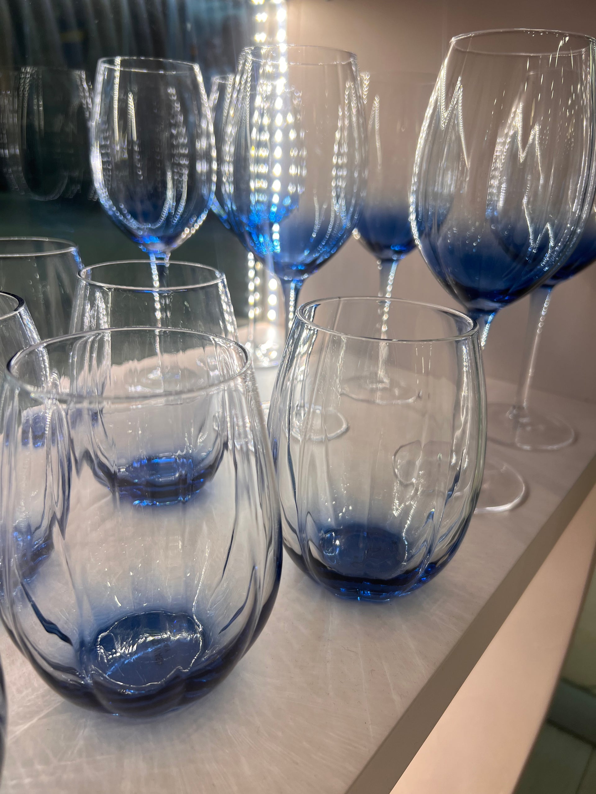 כוסות קריסטל דגם רודוס