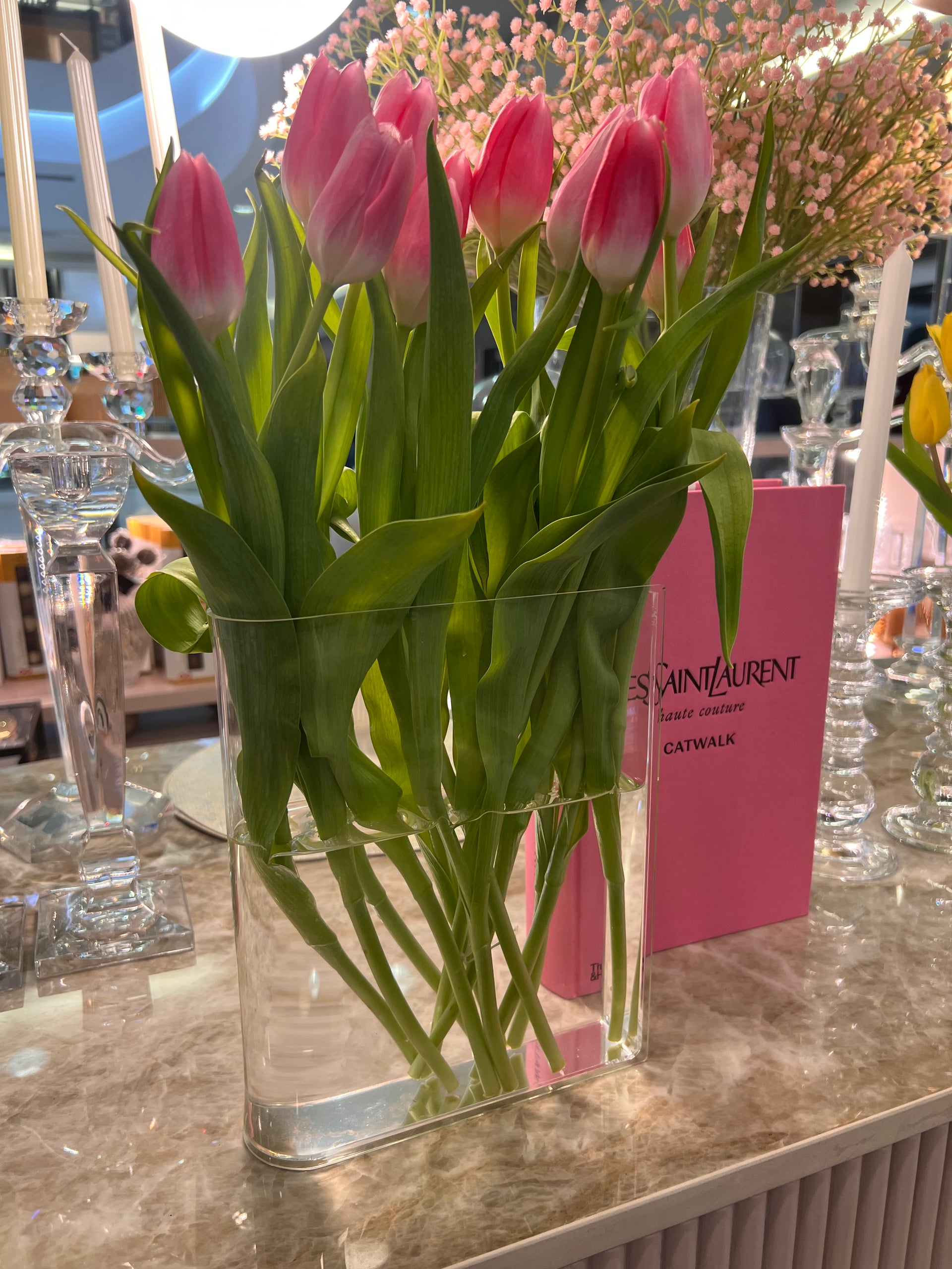 וואזה אקריליק Book of flowers