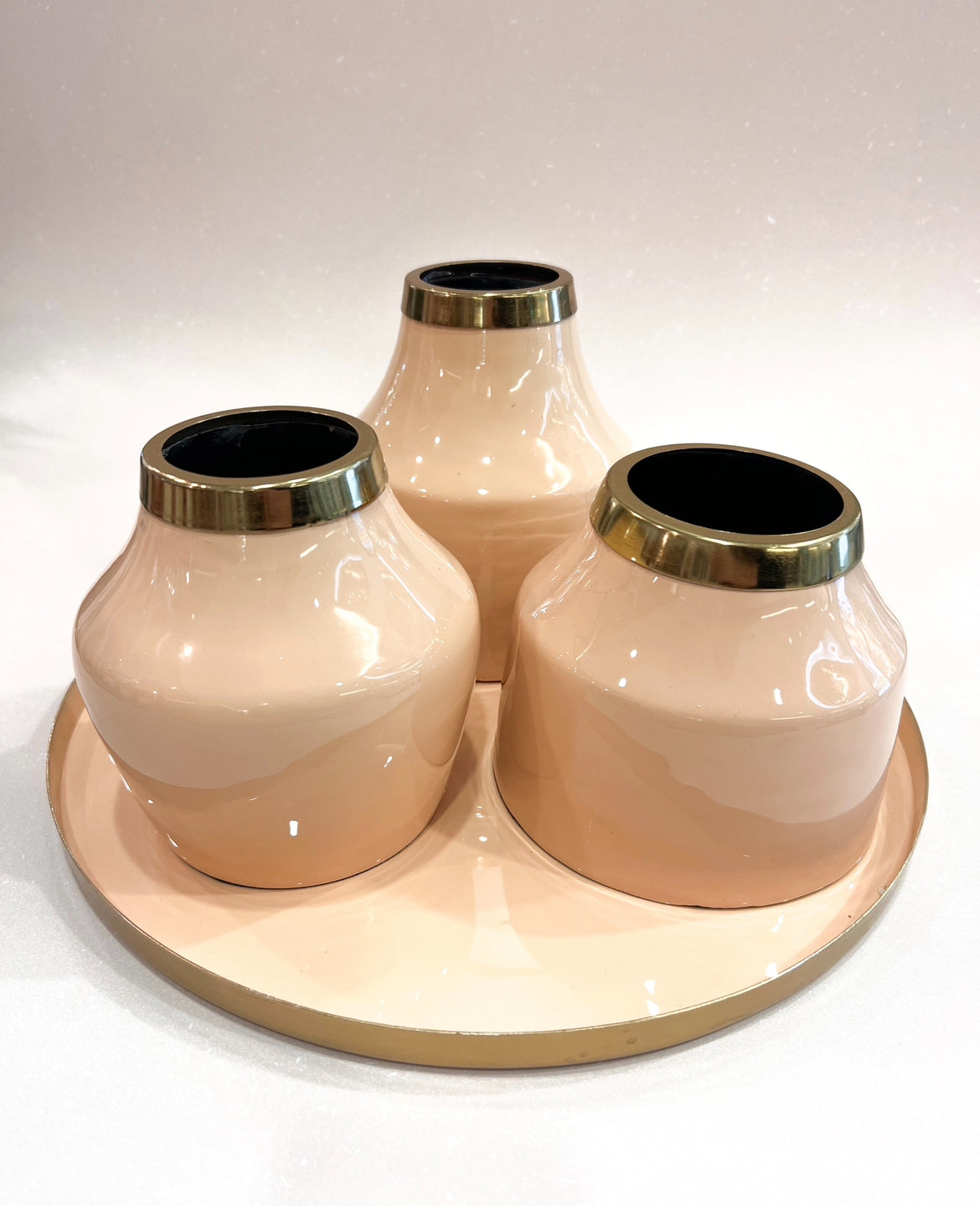 סט וואזות קורל