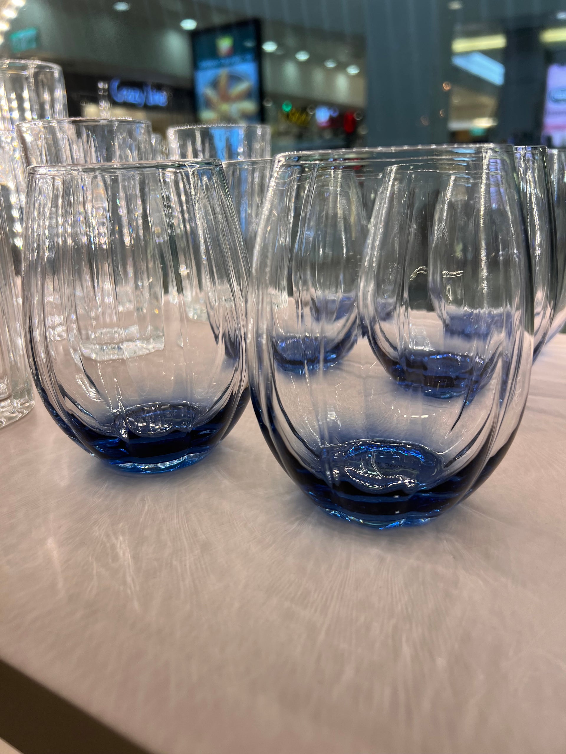 כוסות קריסטל דגם רודוס