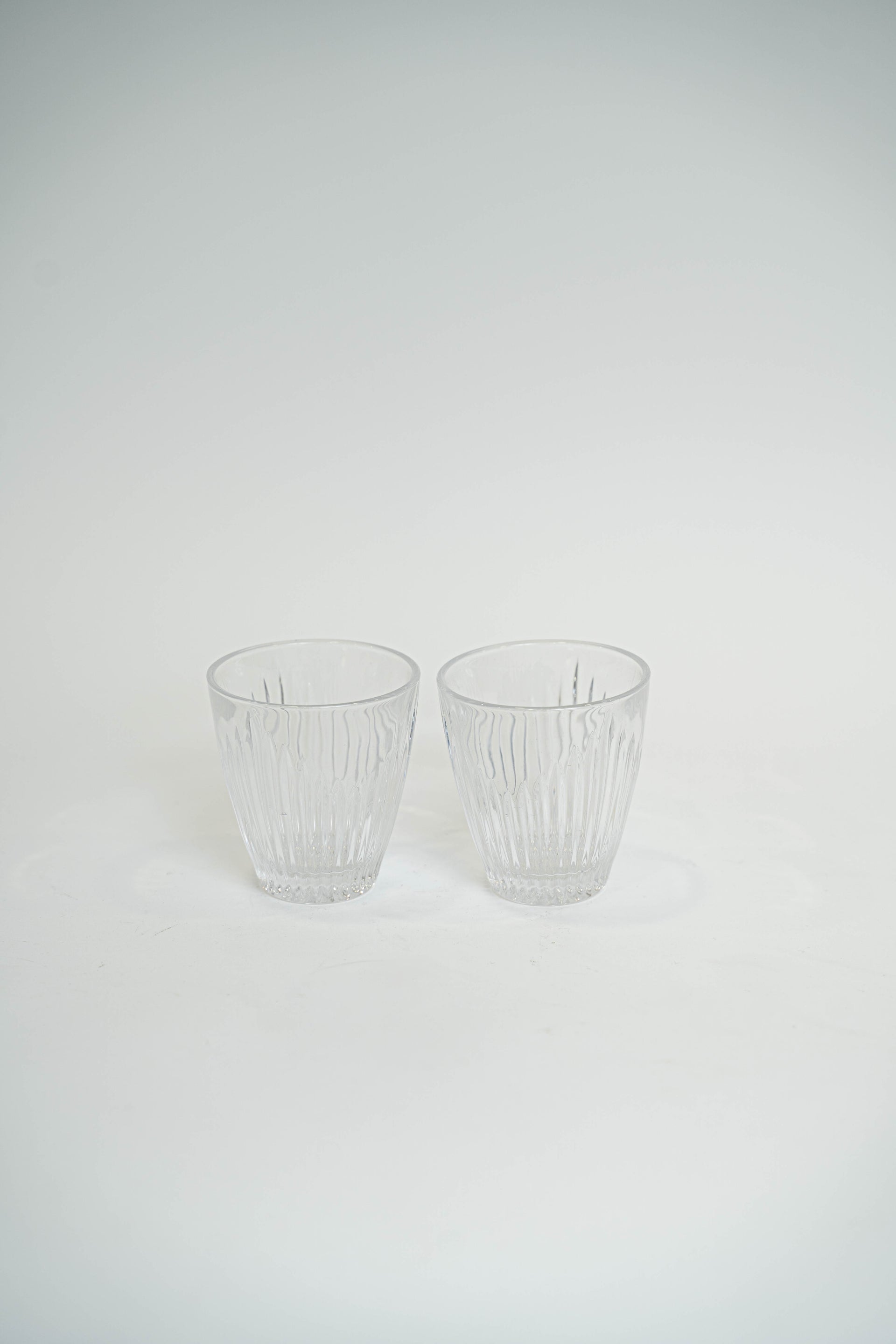 כוסות קריסטלין פסים