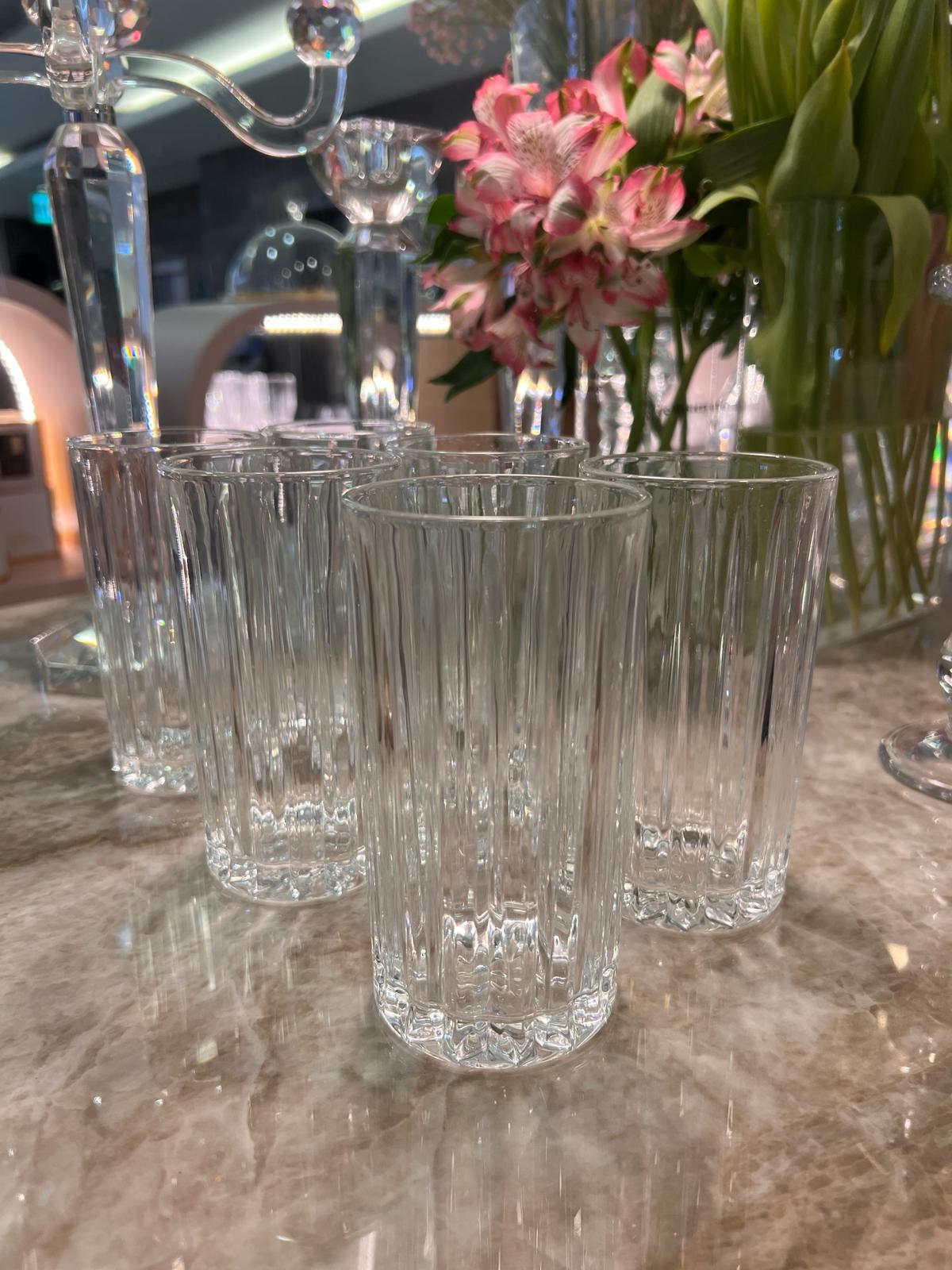 כוסות דגם פסים בריליאנט