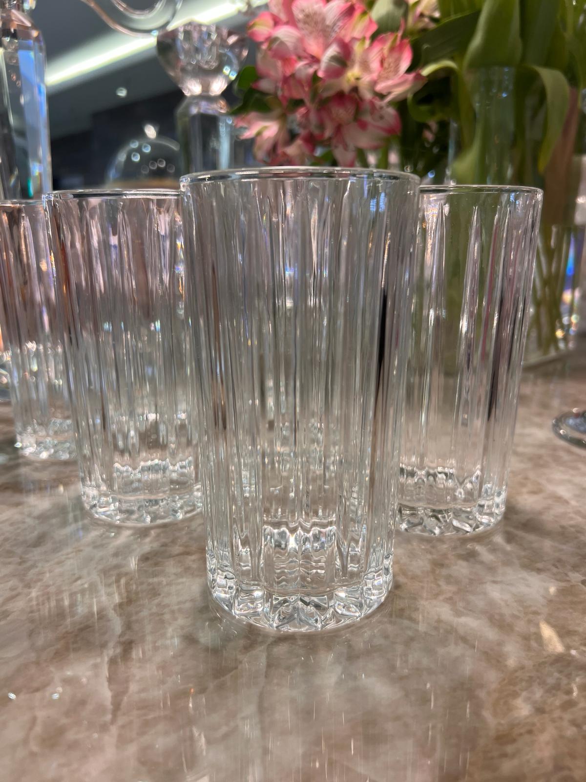 כוסות דגם פסים בריליאנט