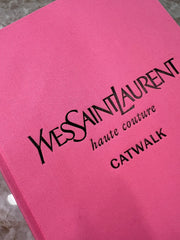 ספר אופנה מבית  איב סאן לורן yvesaintlurent