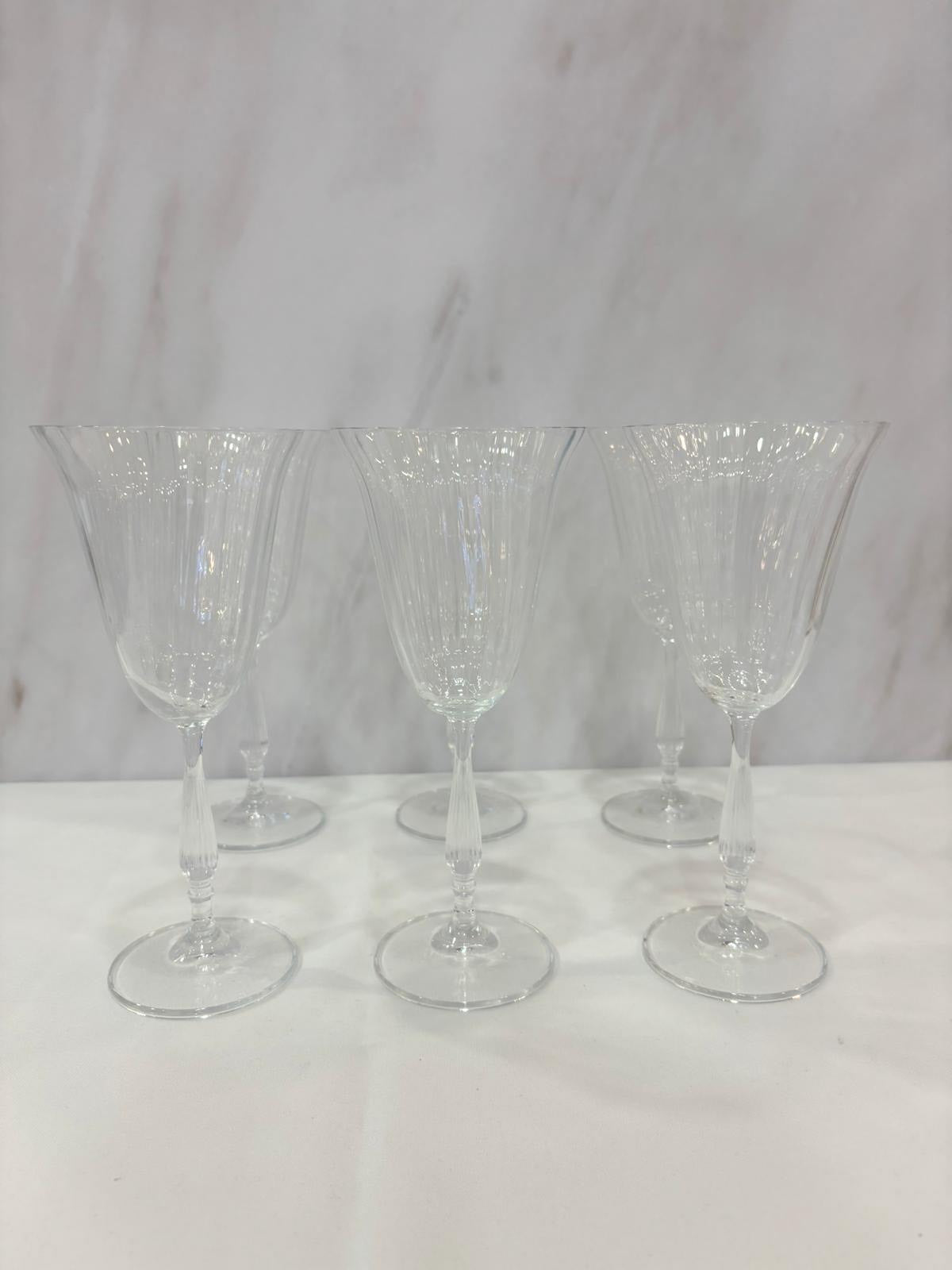 גביעי יין קריסטל בוהמיה פליסה