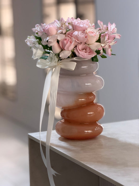 Sunset vase